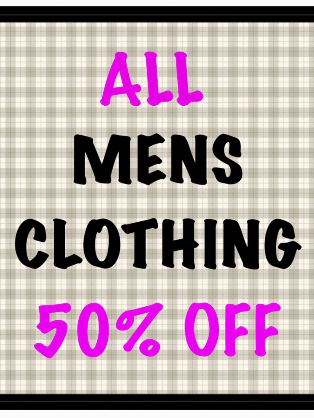 Men’s Sale